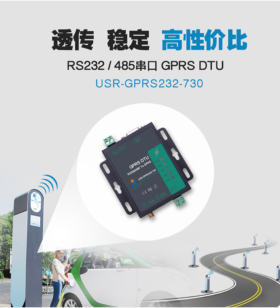 GPRS DTU D(zhun)GPRS GPRS(sh)ģK  GSM 232 485ӿ
